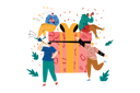 پیش‌نمایش فایل birthday-gift-4489339 از پک جشن مهمانی