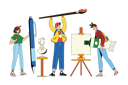 پیش‌نمایش فایل art-class-4489307 از پک زندگی دانشگاهی
