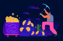 پیش‌نمایش فایل bitcoin-mining-4526123 از پک معاملات رمزارز