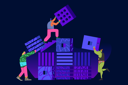 پیش‌نمایش فایل blockchain-solution-4526126 از پک معاملات رمزارز