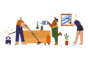 پیش‌نمایش فایل cleaning-room-4578962 از پک زندگی سالم