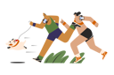 پیش‌نمایش فایل morning-run-with-dog-4578967 از پک زندگی سالم