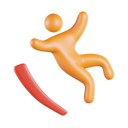 پیش‌نمایش فایل beware-of-slipping-6536889 از پک هشدار دانگراوس