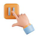 پیش‌نمایش فایل click-pause-6753253 از پک حرکت دست