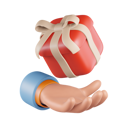پیش‌نمایش فایل give-gifts-6753229 از پک حرکت دست