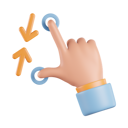پیش‌نمایش فایل hand-gesture-zoom-out-6753255 از پک حرکت دست