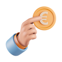 پیش‌نمایش فایل hand-holding-euro-coin-6753221 از پک حرکت دست