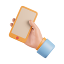 پیش‌نمایش فایل hold-a-mobile-6753234 از پک حرکت دست