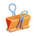 پیش‌نمایش فایل binder-clip-7262205 از پک کسب‌وکار اداری