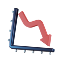 پیش‌نمایش فایل line-chart-down-8215932 از پک کسب و کار