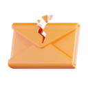 پیش‌نمایش فایل broken-email-8868799 از پک امنیت سایبری