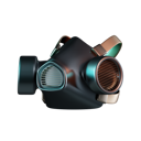 پیش‌نمایش فایل radiation-mask-9150694 از پک علامت هشدار