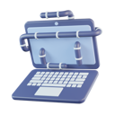 پیش‌نمایش فایل laptop-worm-10784517 از پک امنیت سایبری