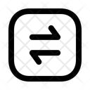 پیش‌نمایش فایل swap-horizontal-squarearrow-13174461 از پک پیکان