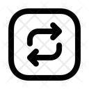 پیش‌نمایش فایل swap-square-arrow-13174471 از پک پیکان