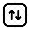 پیش‌نمایش فایل swap-vertical-squarearrow-13174477 از پک پیکان