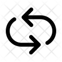 پیش‌نمایش فایل loop-direction-repeat-circle-horizontal-arrow-13174345 از پک پیکان