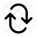 پیش‌نمایش فایل loop-direction-repeat-circle-vertical-arrow-13174346 از پک پیکان