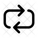 پیش‌نمایش فایل loop-direction-repeat-square-horizontal-arrow-13174347 از پک پیکان