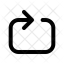 پیش‌نمایش فایل loop-right-arrow-13174350 از پک پیکان