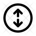 پیش‌نمایش فایل arrows-vertical-maximize-circle-arrow-13174090 از پک پیکان