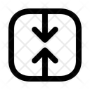 پیش‌نمایش فایل arrows-vertical-minimize-square-arrow-13174095 از پک پیکان