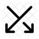 پیش‌نمایش فایل crossing-directions-vertical-down-arrow-13174183 از پک پیکان