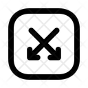پیش‌نمایش فایل crossing-directions-vertical-down-squarearrow-13174184 از پک پیکان