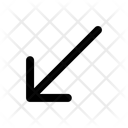 پیش‌نمایش فایل arrow-down-left-13173943 از پک پیکان