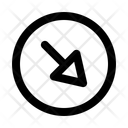 پیش‌نمایش فایل arrow-down-right-triangle-circle-arrow-13173949 از پک پیکان