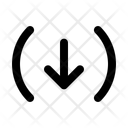 پیش‌نمایش فایل arrow-down-round-left-right-arrow-13173953 از پک پیکان