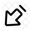 پیش‌نمایش فایل arrows-big-arrow-down-left-arrow-13174014 از پک پیکان