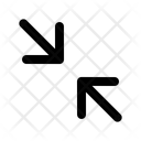 پیش‌نمایش فایل arrows-diagonal-contract-alt-arrow-13174022 از پک پیکان