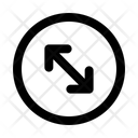 پیش‌نمایش فایل arrows-diagonal-expand-alt-circle-arrow-13174035 از پک پیکان