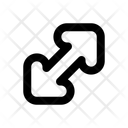 پیش‌نمایش فایل arrows-diagonal-expand-arrow-13174031 از پک پیکان