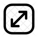پیش‌نمایش فایل arrows-diagonal-expand-square-arrow-13174038 از پک پیکان