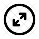 پیش‌نمایش فایل arrows-diagonal-maximize-alt-circle-arrow-13174041 از پک پیکان