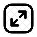 پیش‌نمایش فایل arrows-diagonal-maximize-alt-square-arrow-13174042 از پک پیکان