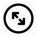 پیش‌نمایش فایل arrows-diagonal-maximize-circle-arrow-13174043 از پک پیکان