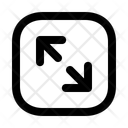 پیش‌نمایش فایل arrows-diagonal-maximize-square-arrow-13174044 از پک پیکان
