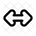 پیش‌نمایش فایل arrows-horizontal-expand-arrow-13174048 از پک پیکان