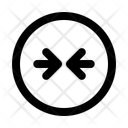 پیش‌نمایش فایل arrows-horizotal-minimize-circle-arrow-13174058 از پک پیکان