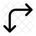 پیش‌نمایش فایل arrows-right-down-arrow-13174067 از پک پیکان