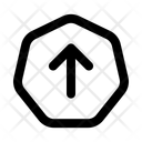 پیش‌نمایش فایل up-heptagonarrow-13174529 از پک پیکان