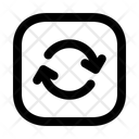 پیش‌نمایش فایل update-squarearrow-13174555 از پک پیکان