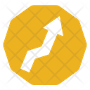 پیش‌نمایش فایل zigzag-31 از پک تابلو علامت پیکان ها