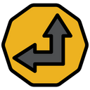 پیش‌نمایش فایل arrow-sign-5 از پک تابلو علامت پیکان