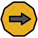 پیش‌نمایش فایل right-sign-2 از پک تابلو علامت پیکان