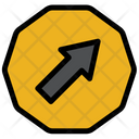 پیش‌نمایش فایل up-sign از پک تابلو علامت پیکان