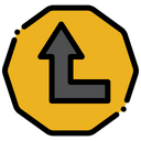 پیش‌نمایش فایل arrow-sign-13 از پک تابلو علامت پیکان ها